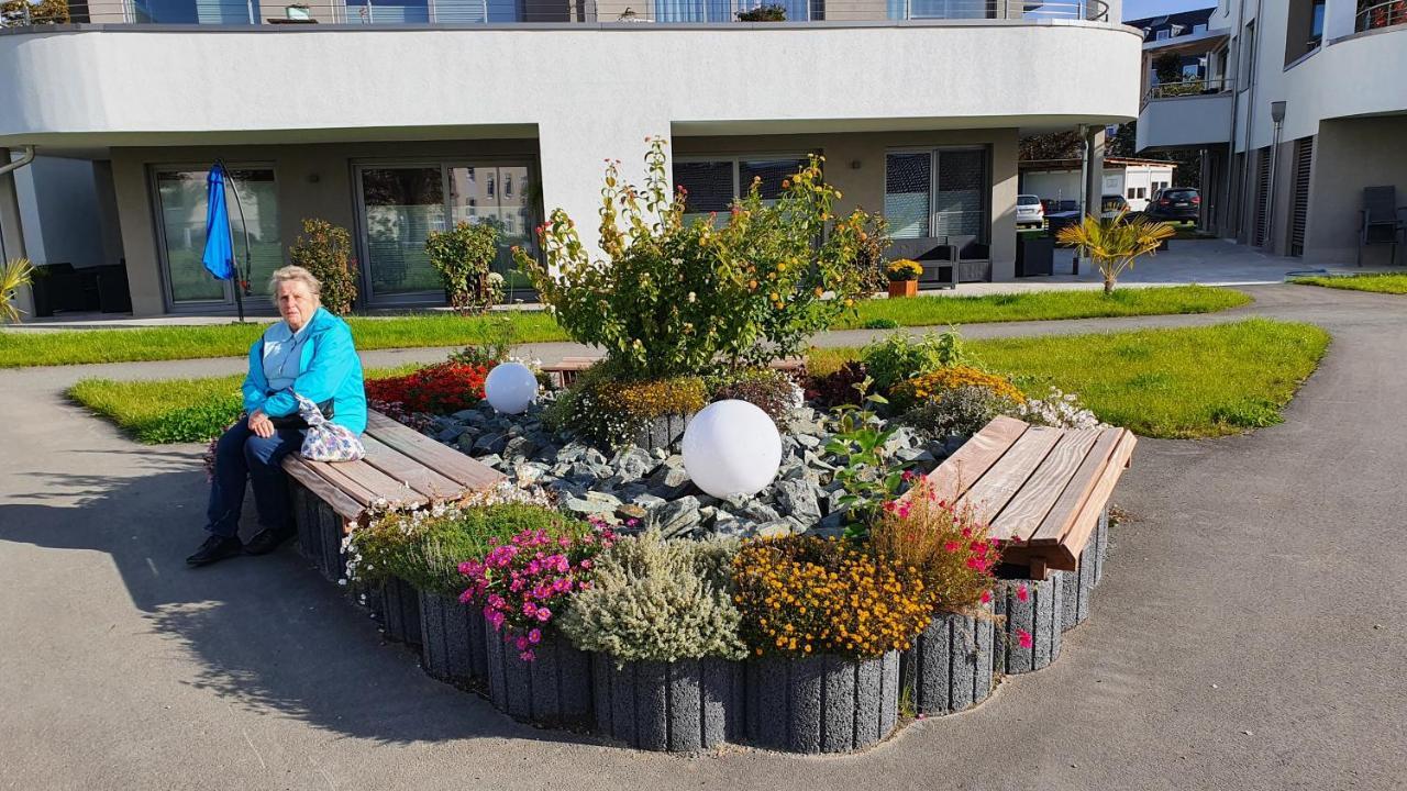 Moderne, Barrierefreie Ferienwohnung Plauen Luaran gambar